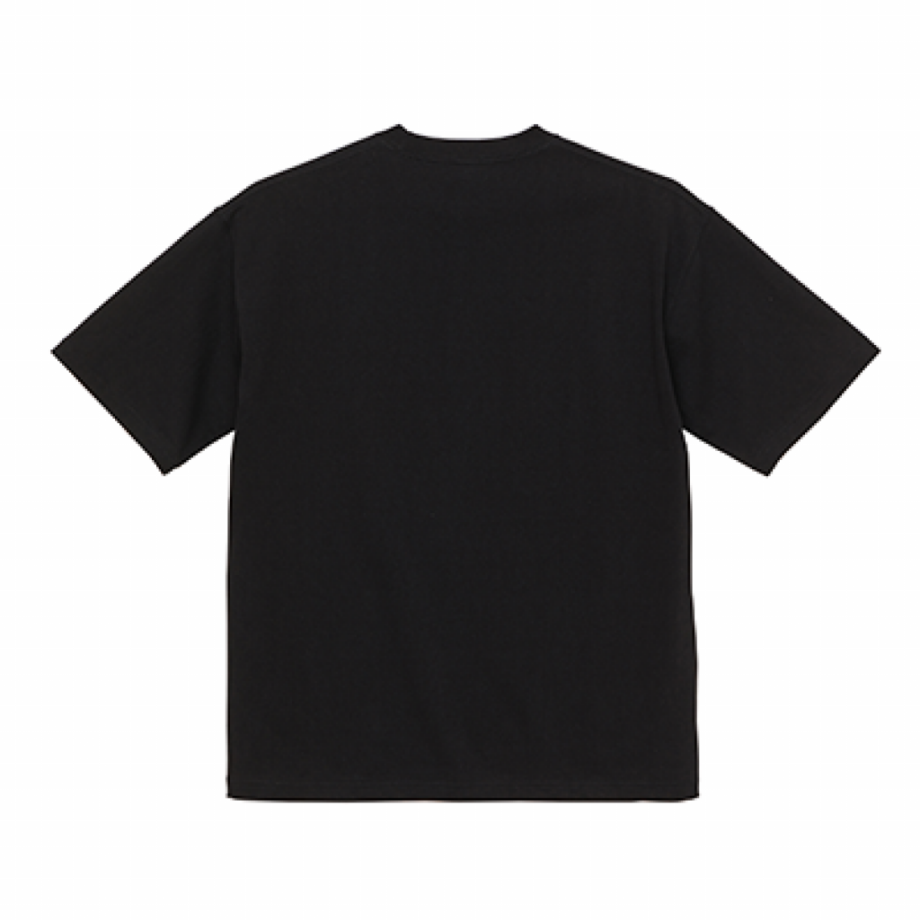 "PATTERN LOGO" BIG Ts BLACK
