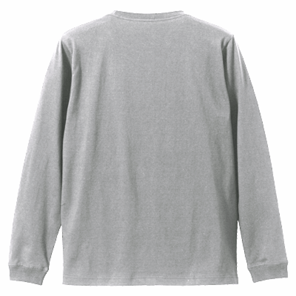 "CORE" L/S RIB Ts GRAY