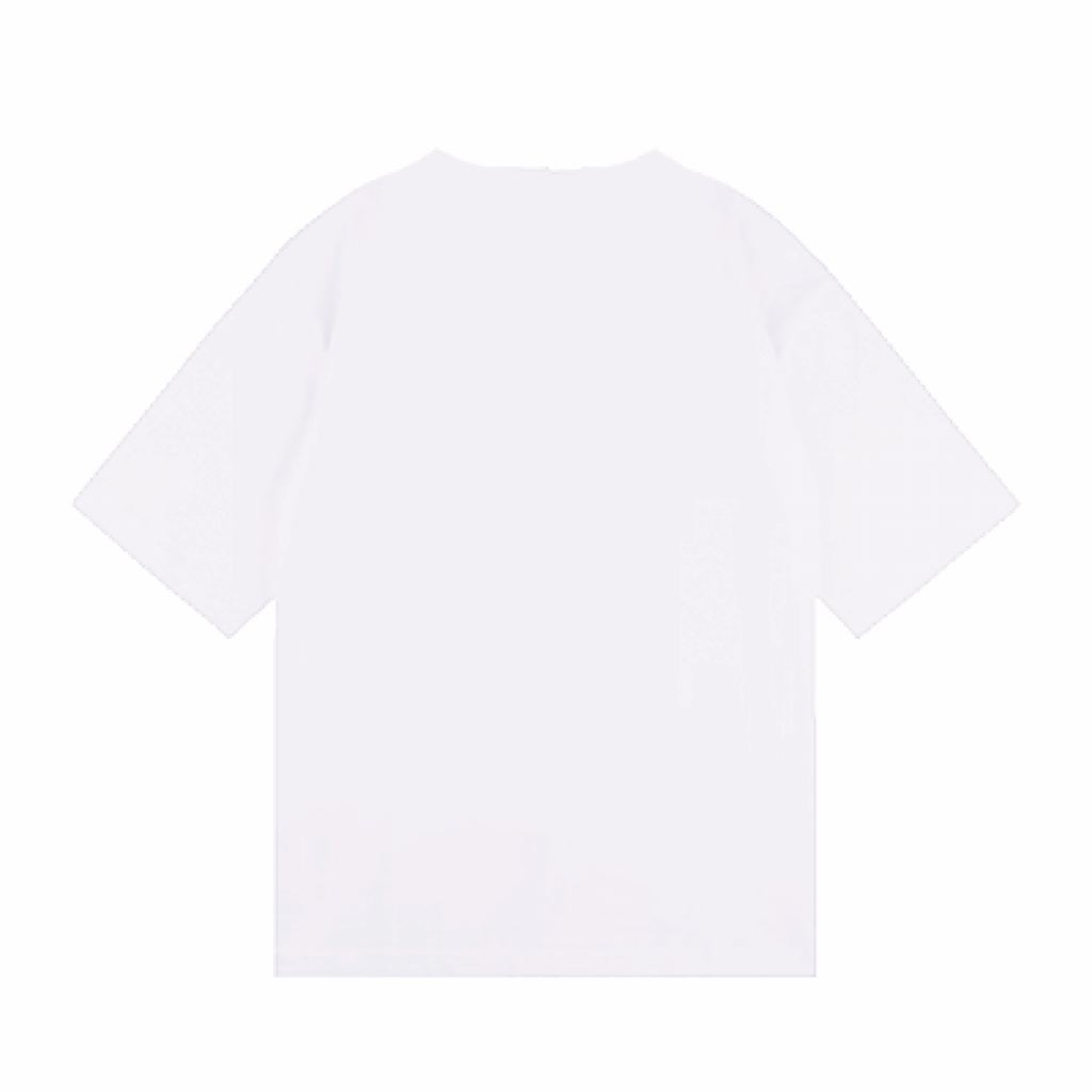 "STIR" OVERSIZE Ts WHITE