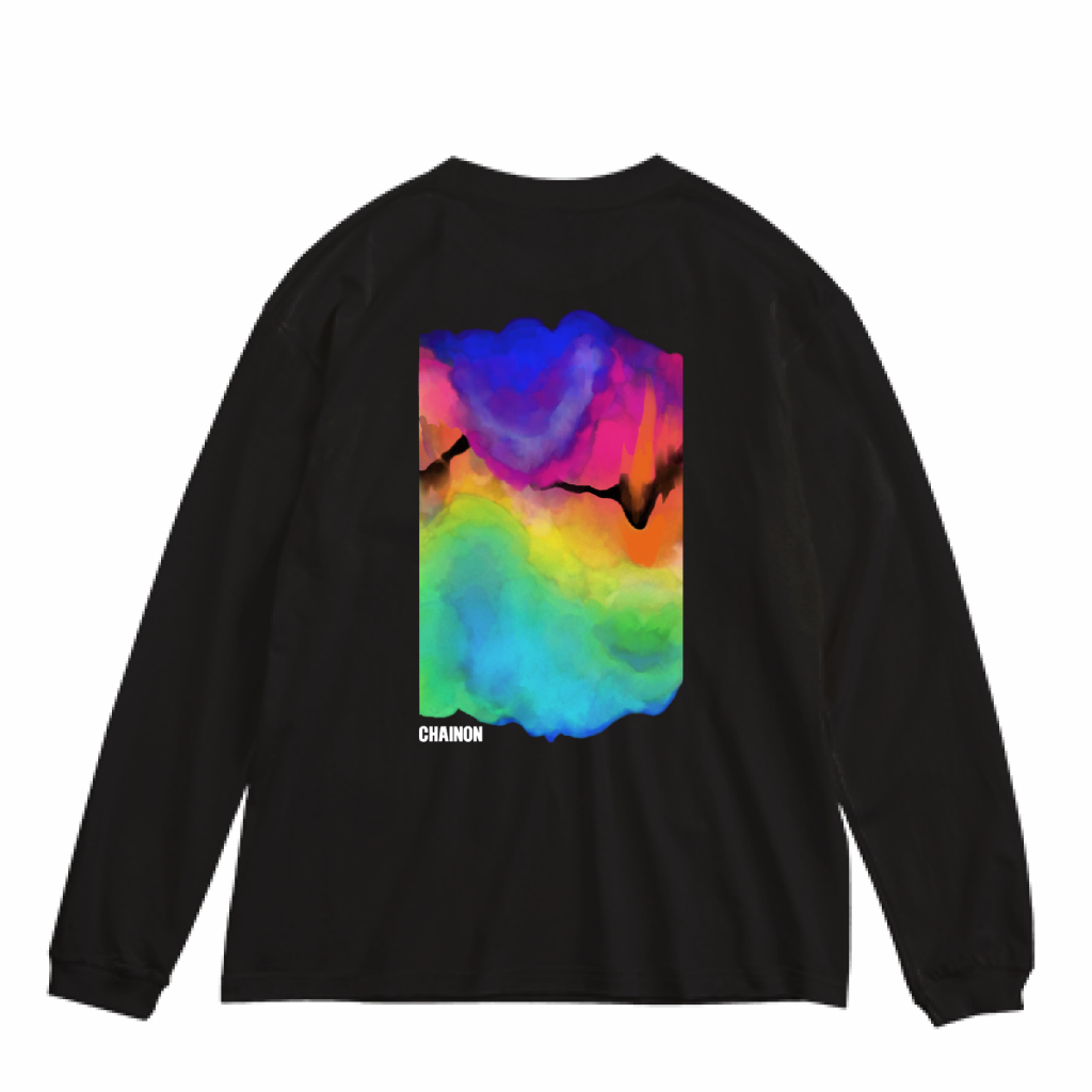 "TEMPERATURE" L/S BIG Ts BLACK