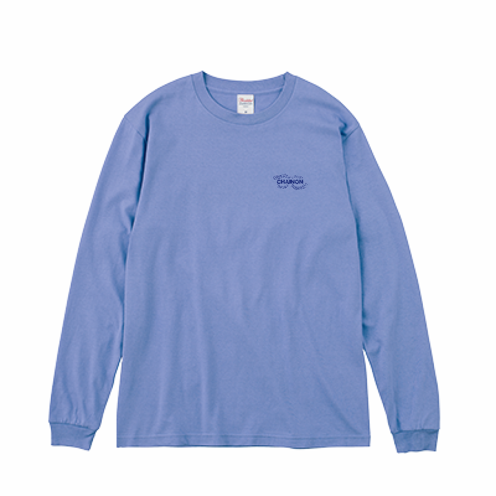 "CHAIN" L/S BIG Ts BLUE