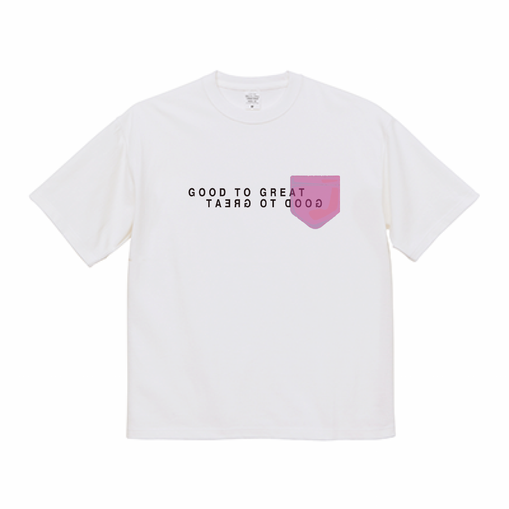 "GTG" BIG Ts WHITE / PI