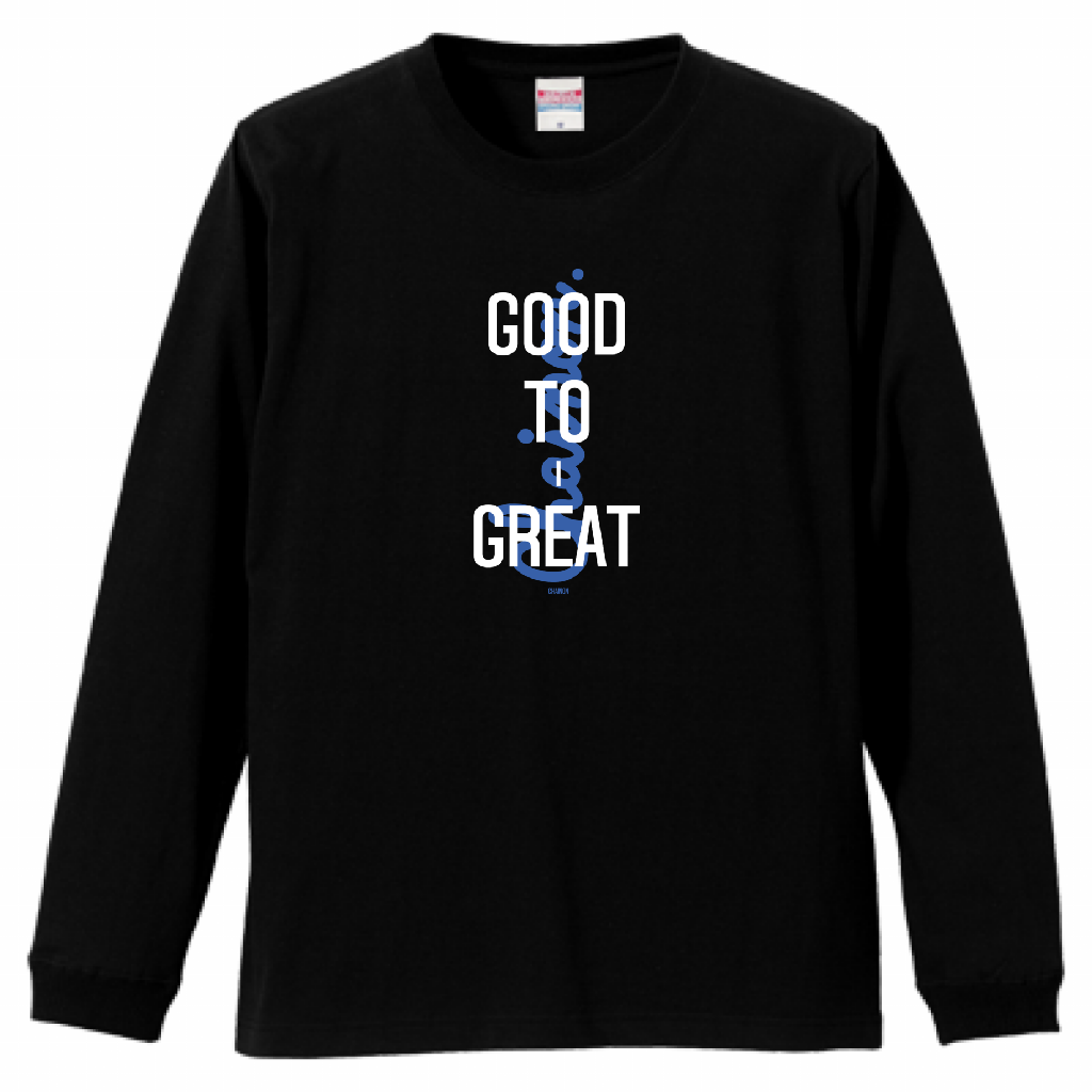 "CORE" L/S RIB Ts BLACK