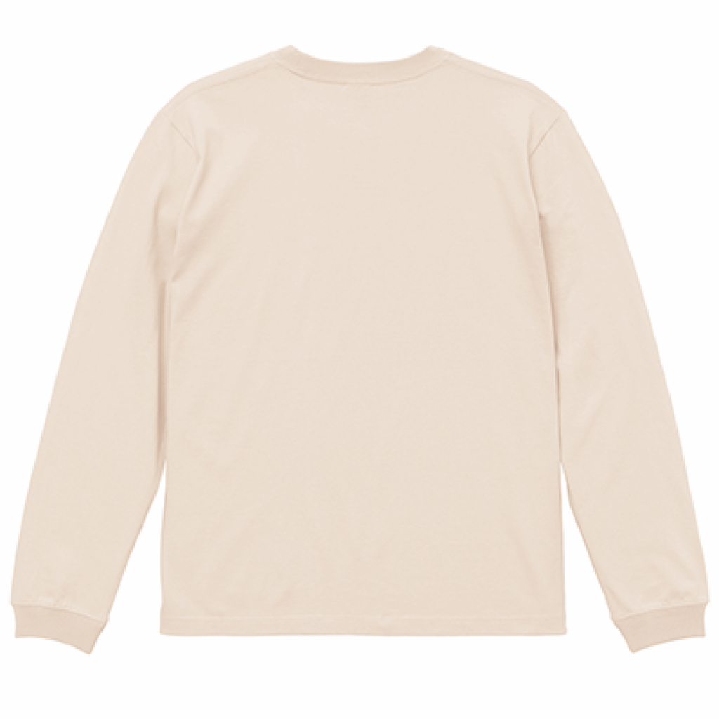 "CORE" L/S RIB Ts CREAM