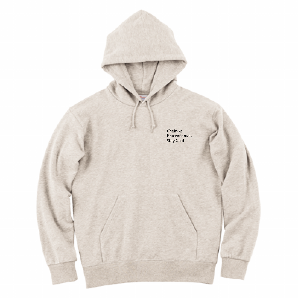 "STAY GOLD" HOODIE WHTIE