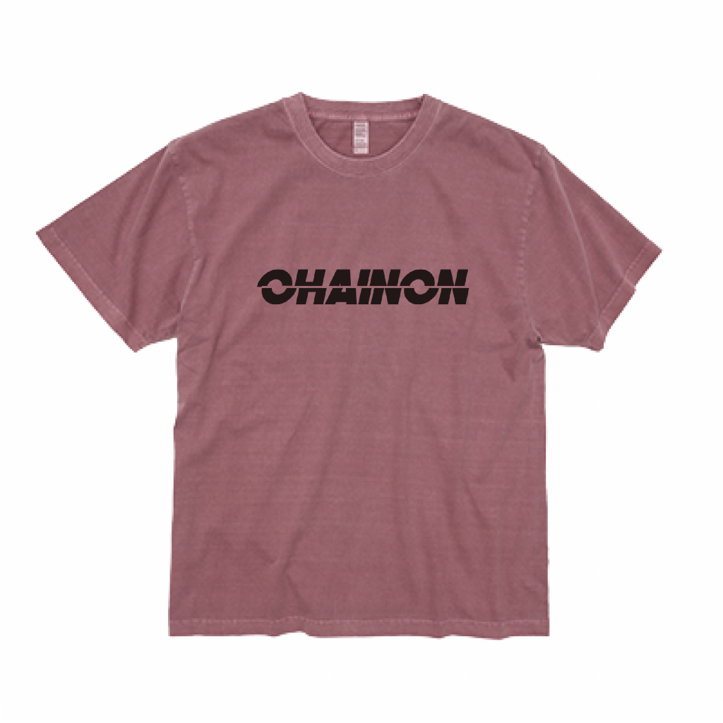 "SLIDE" GARMENT DYE Ts PURPLE