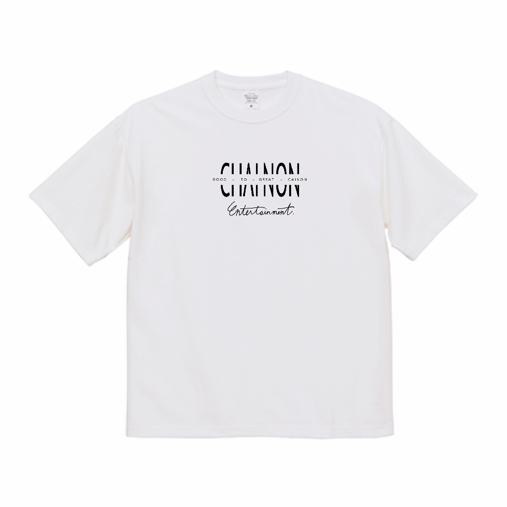 "NO BORDER" BIG Ts WHITE