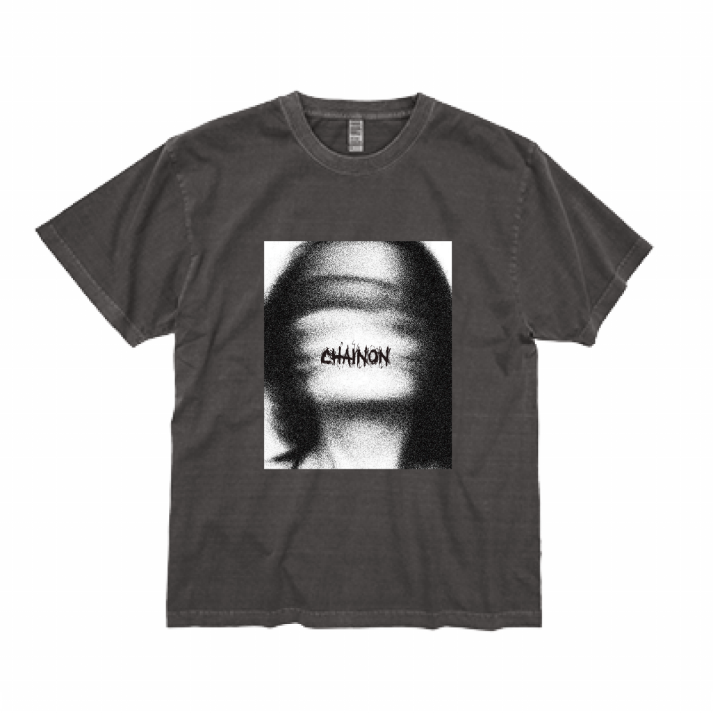 "IDENTITY" GARMENT DYE Ts BLACK