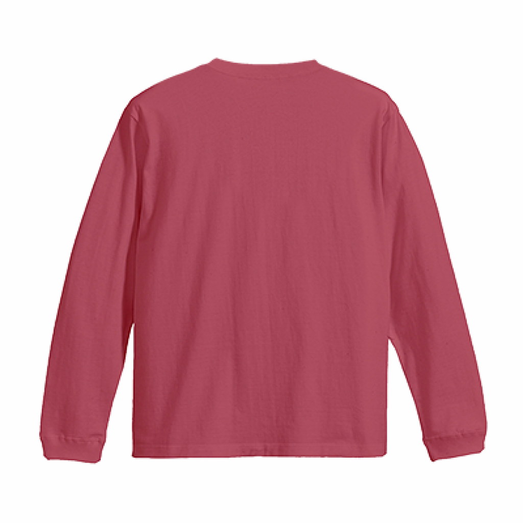 "HEARTFUL" L/S BIG Ts PINK