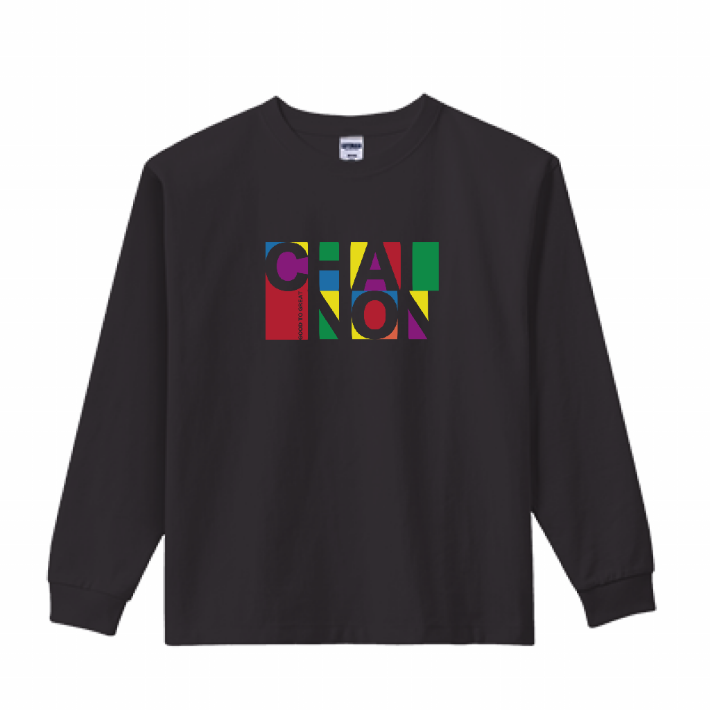 "FUN!!" HEAVY WEIGHT L/S Ts BLACK