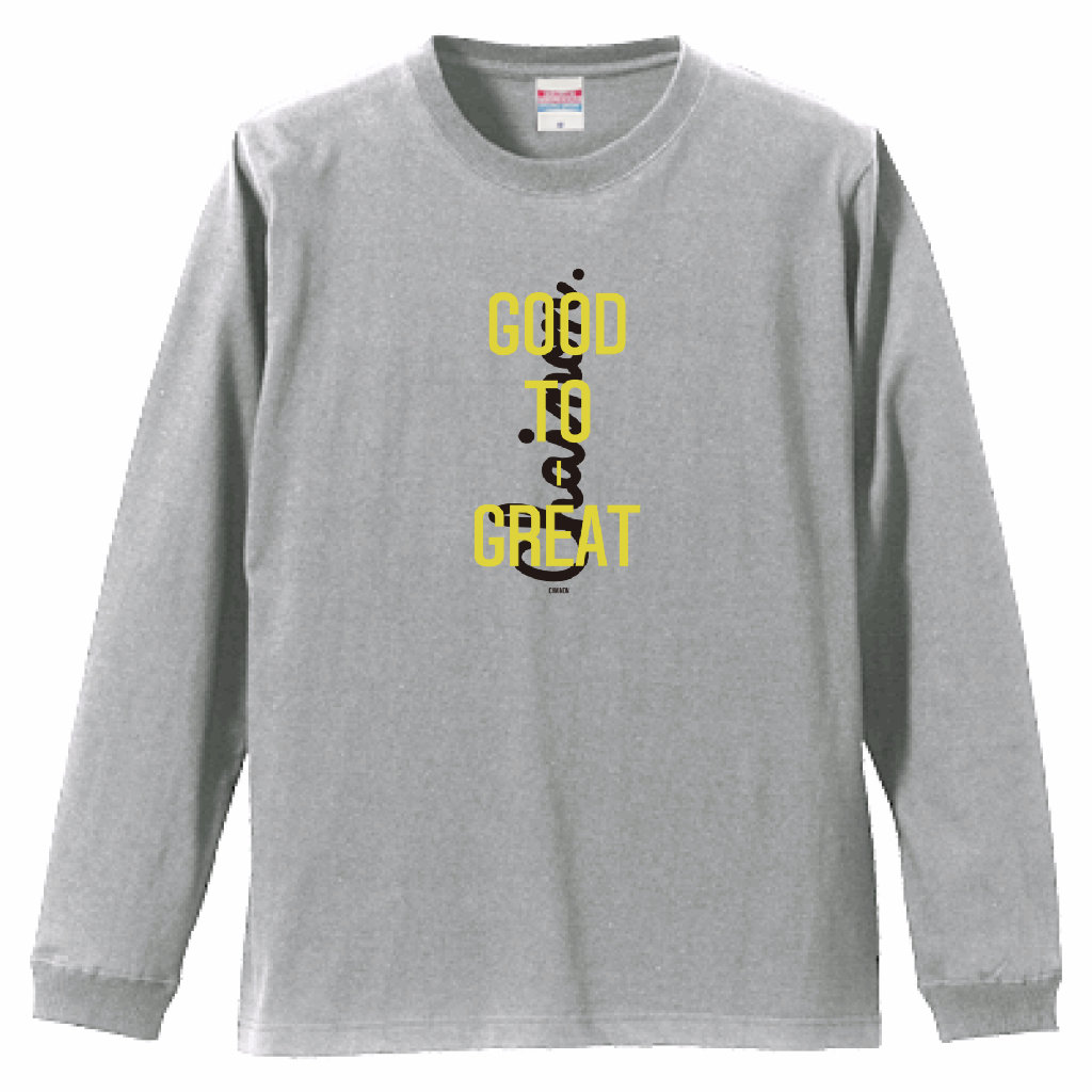 "CORE" L/S RIB Ts GRAY