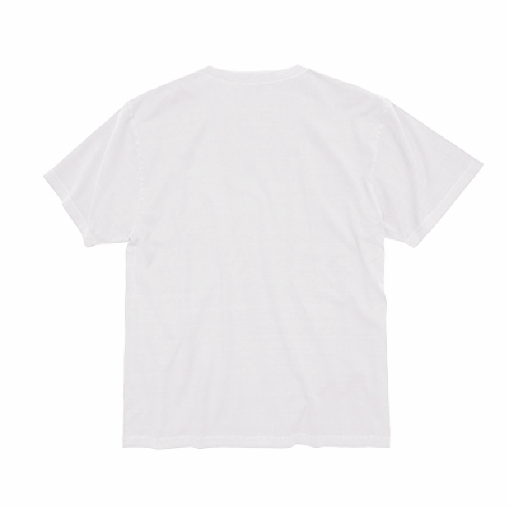"IDENTITY" GARMENT DYE Ts WHITE