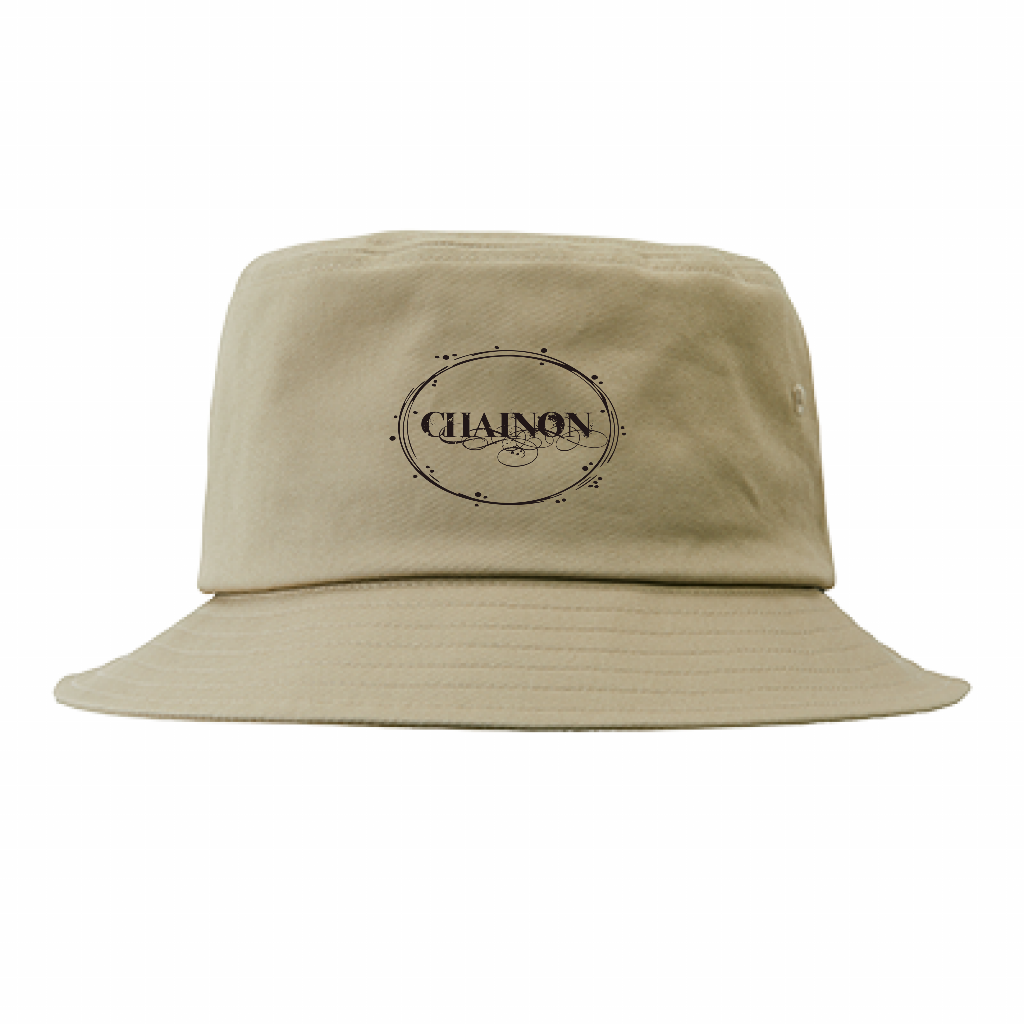 "RIPPLES" BUCKET HAT BEIGE