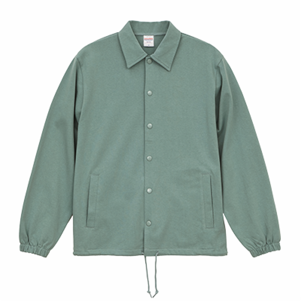 "RIPPLES" COACH JKT SMOKY GREEN