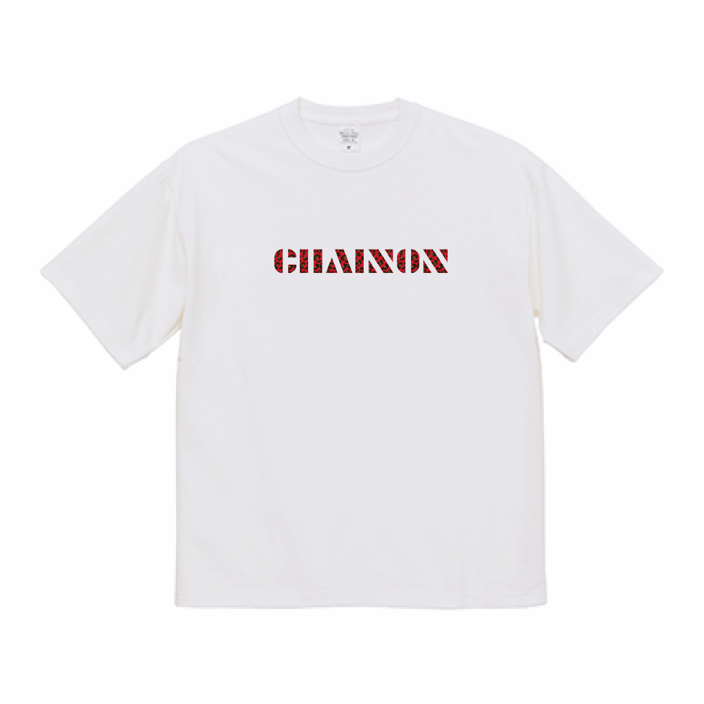 "PATTERN LOGO" BIG Ts WH/RD
