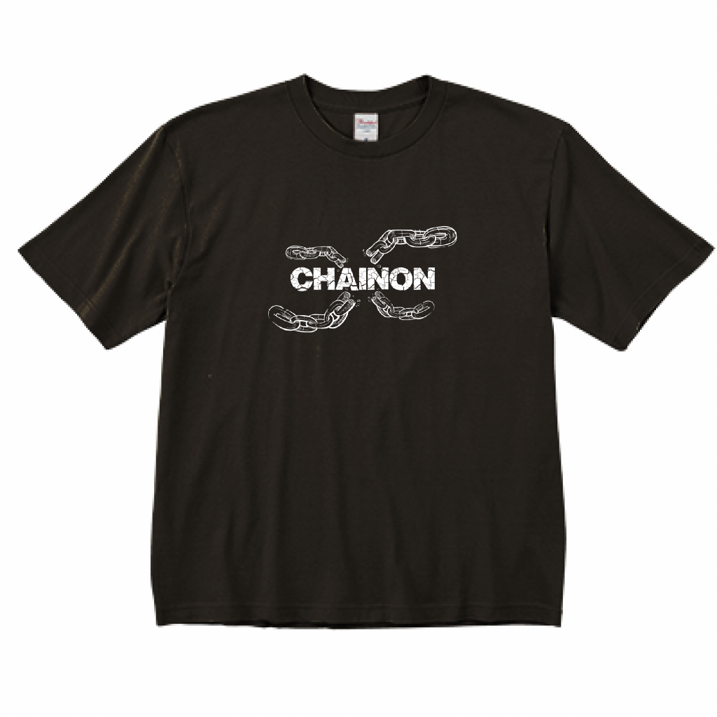 "CHAIN" BIG Ts BLACK
