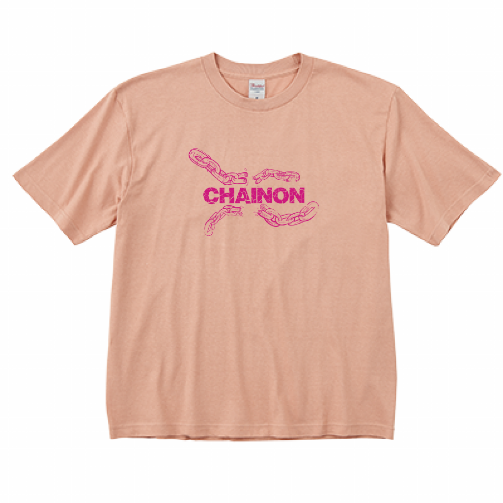 "CHAIN" BIG Ts PINK