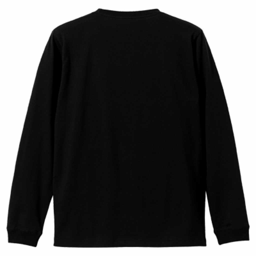 "CORE" L/S RIB Ts BLACK