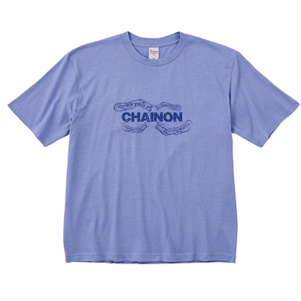 "CHAIN" BIG Ts BLUE