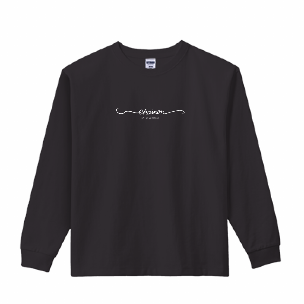 "SIGN" HEAVY WEIGHT L/S Ts BLACK