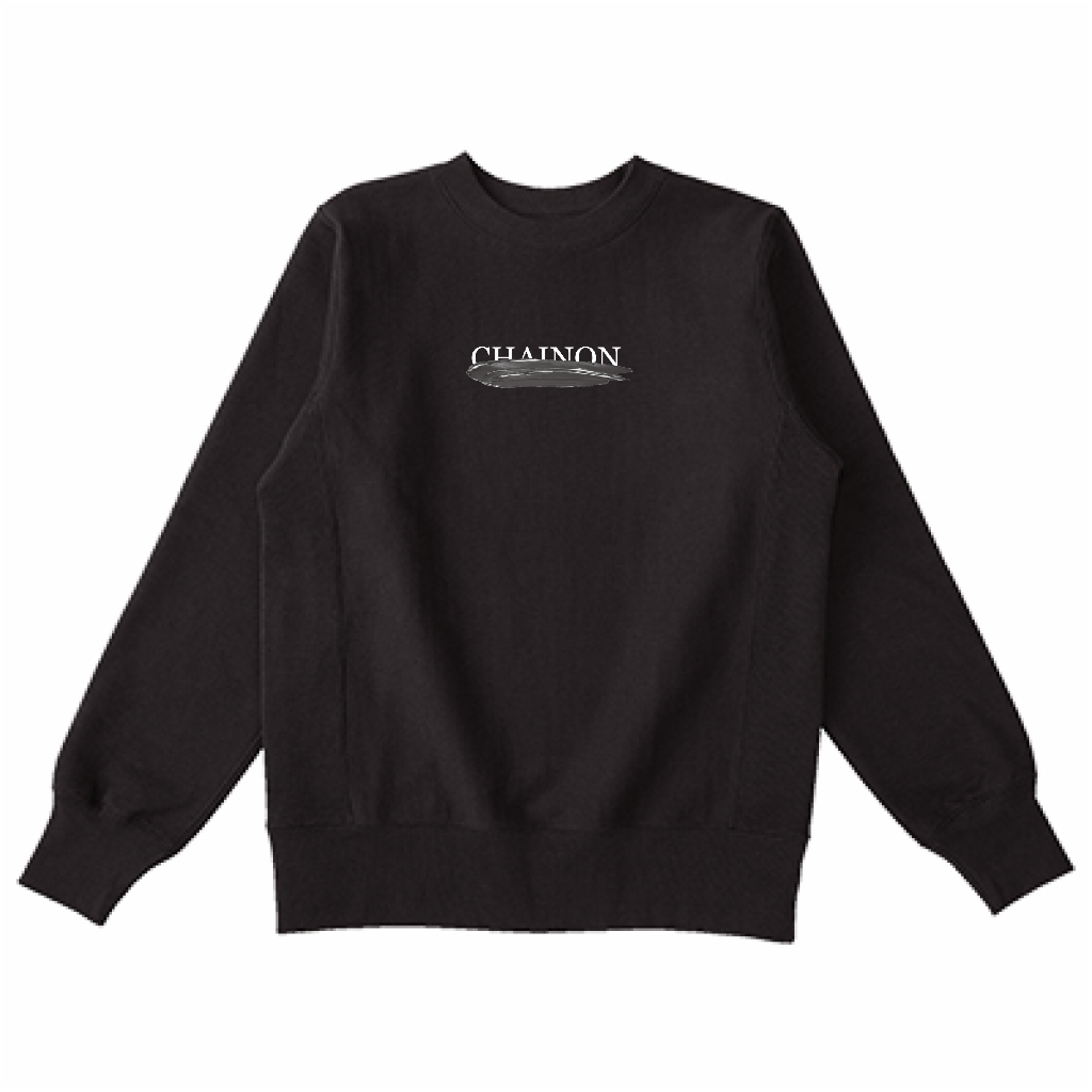 "RUOGE GRAY" SWEART SHIRT BLACK