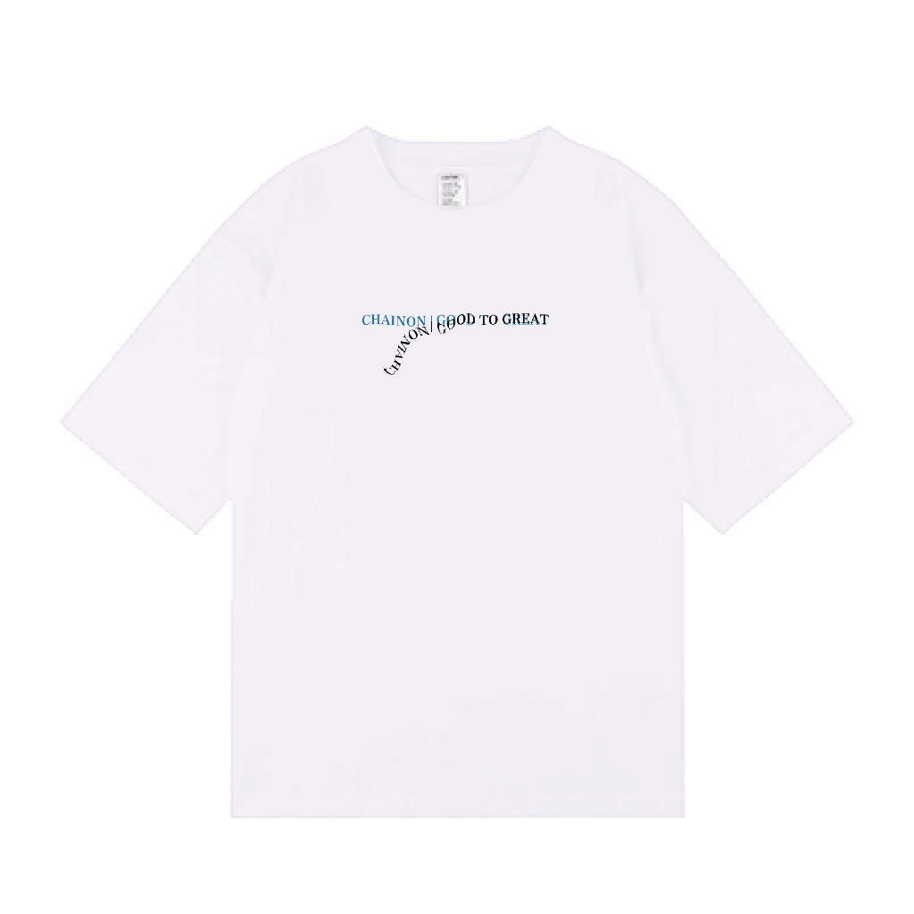 "NEW FACE" OVER SIZE Ts WHITE