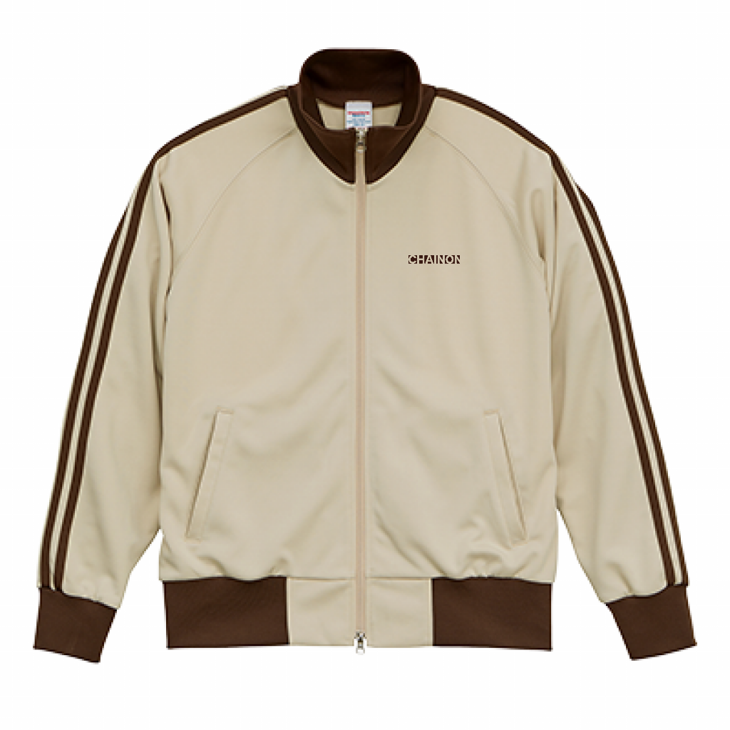 "FUN!!" TRACK JKT BROWN