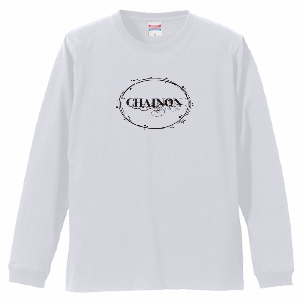 "RIPPLES" L/S RIB Ts WHITE