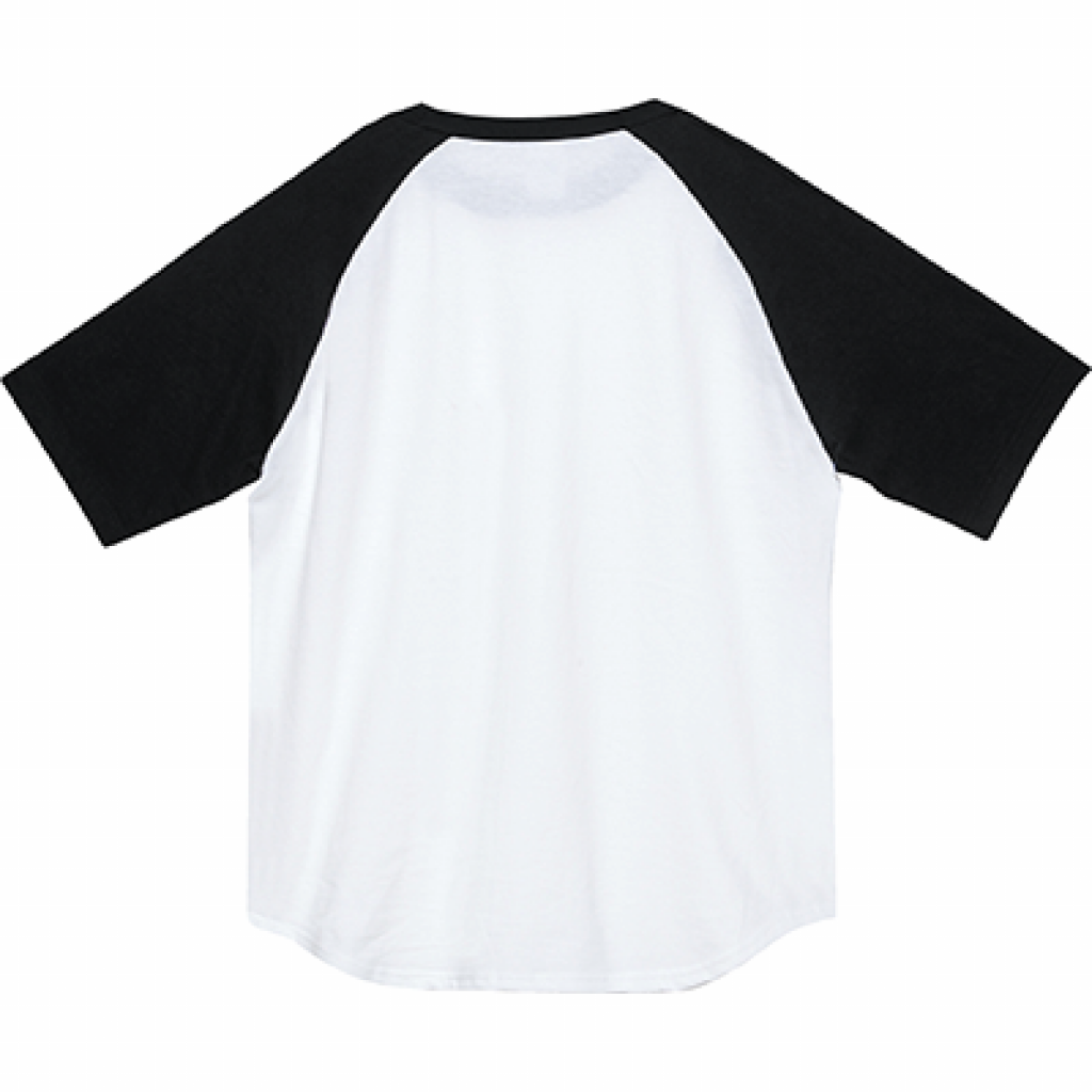 "ROSE" Raglan Ts BLACK