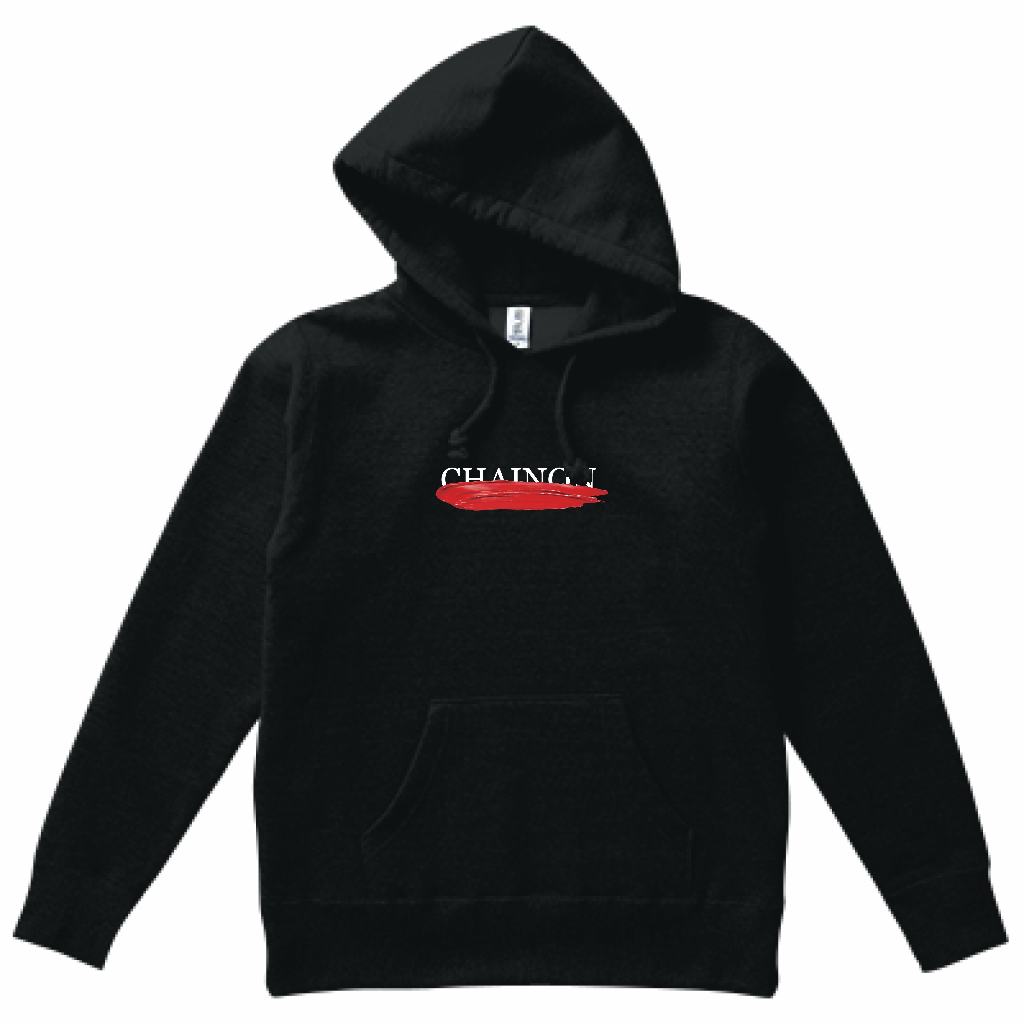 "RUOGE RED" HOODIE BLACK