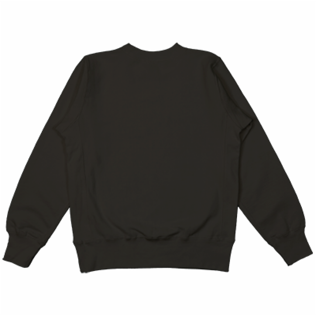 "RETRO HEART" SWEAT SHIRT BLACK