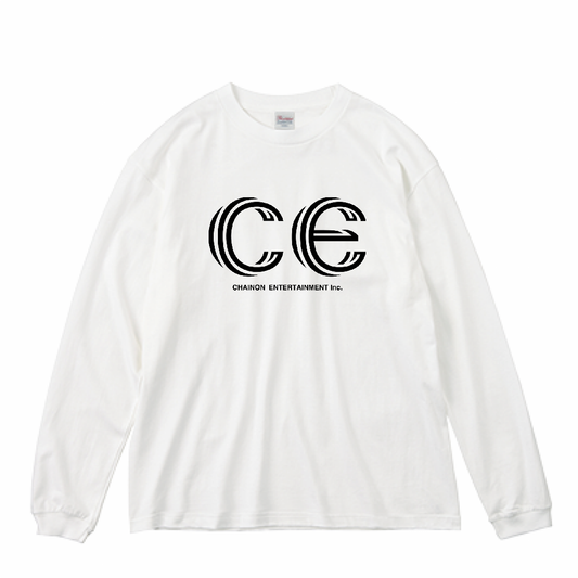 "MONO LOGO" BIG Ts L/S WHITE