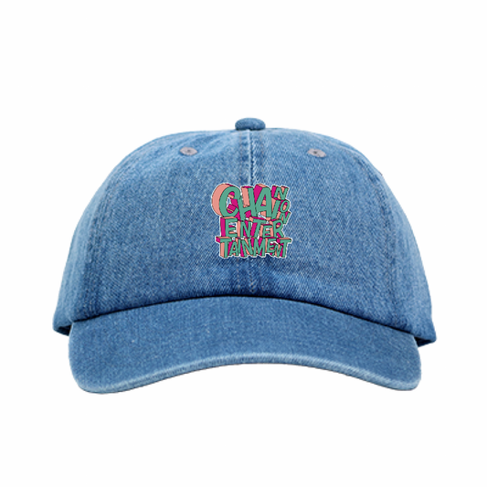 "90's POSTER LOGO" CAP DENIM