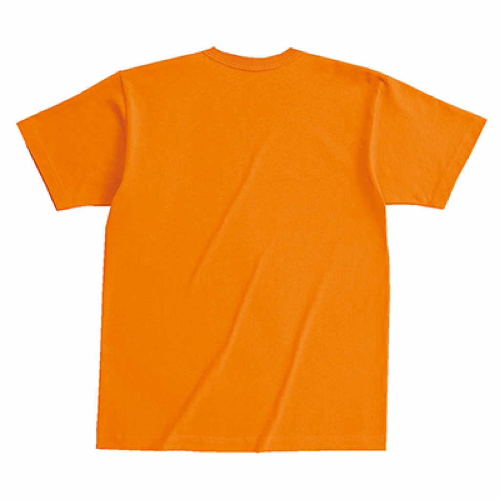 "90's POSTER LOGO" Ts ORANGE