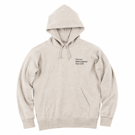 "STAY GOLD" HOODIE WHTIE