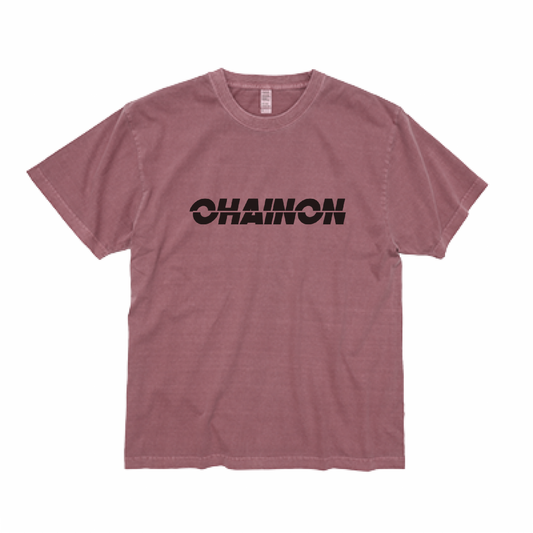 "SLIDE" GARMENT DYE Ts PURPLE