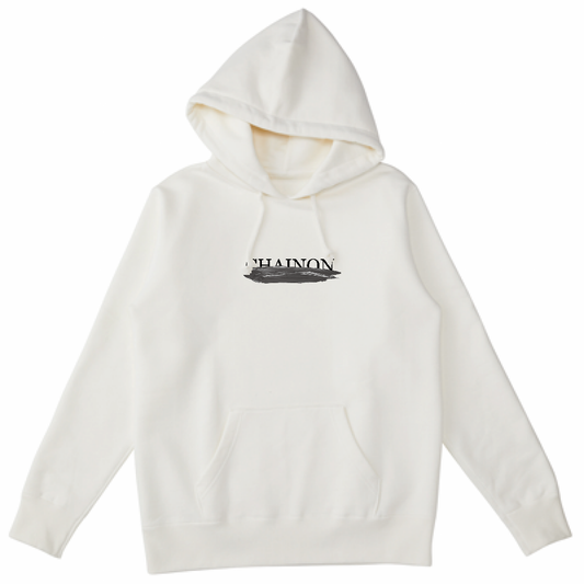 "RUOGE GRAY" HOODIE WHITE