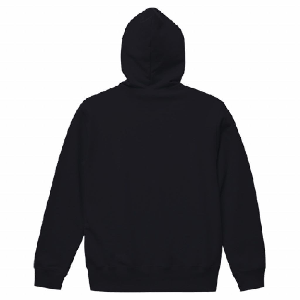 "STAY GOLD" ZIP HOODIE BLACK